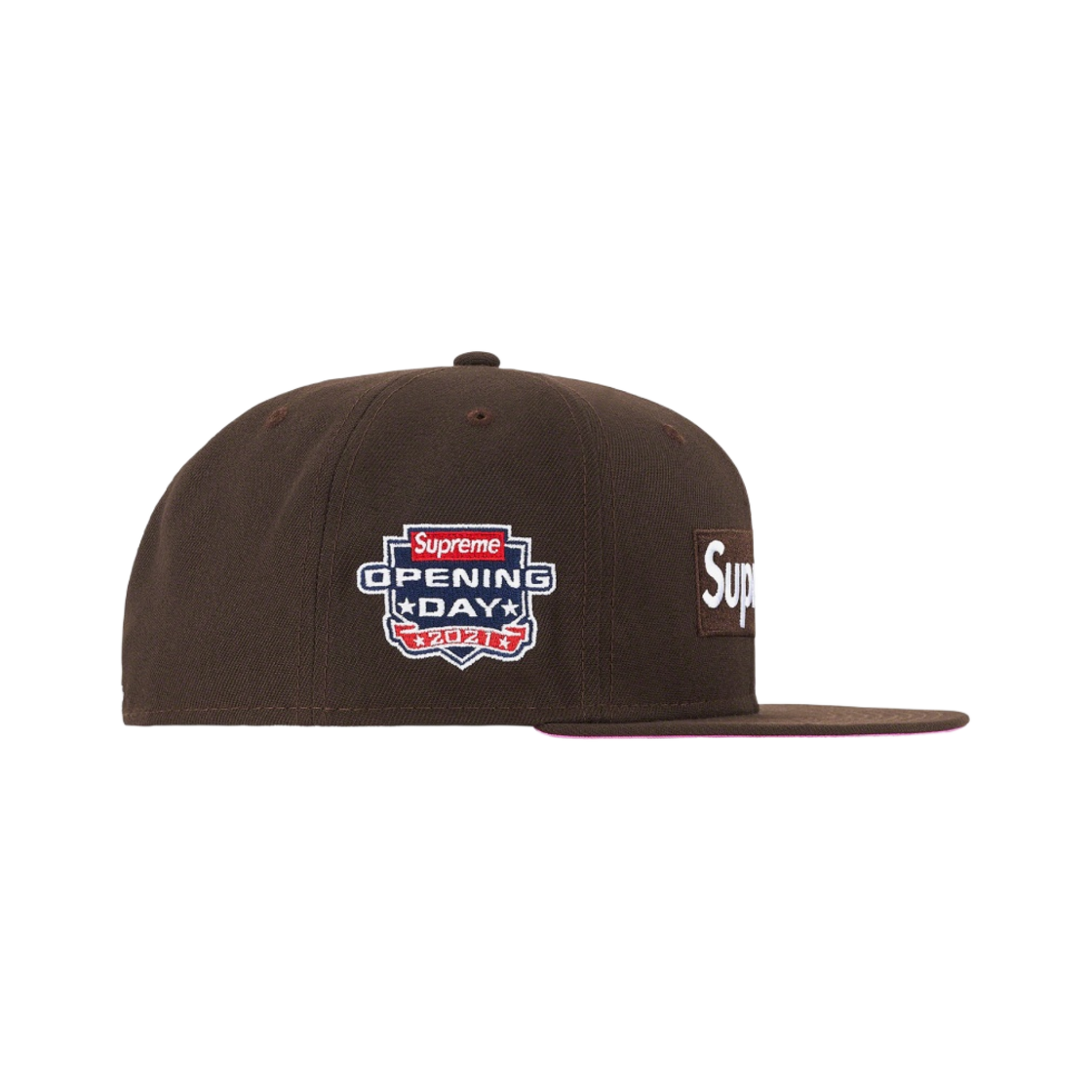 슈프림 노 콤프 박스로고 뉴에라 브라운 - 21FW(Supreme No Comp Box Logo New Era Brown - 21FW) - 2