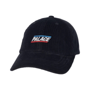 Palace Basically A Cord 6-Panel Black - 21SS
