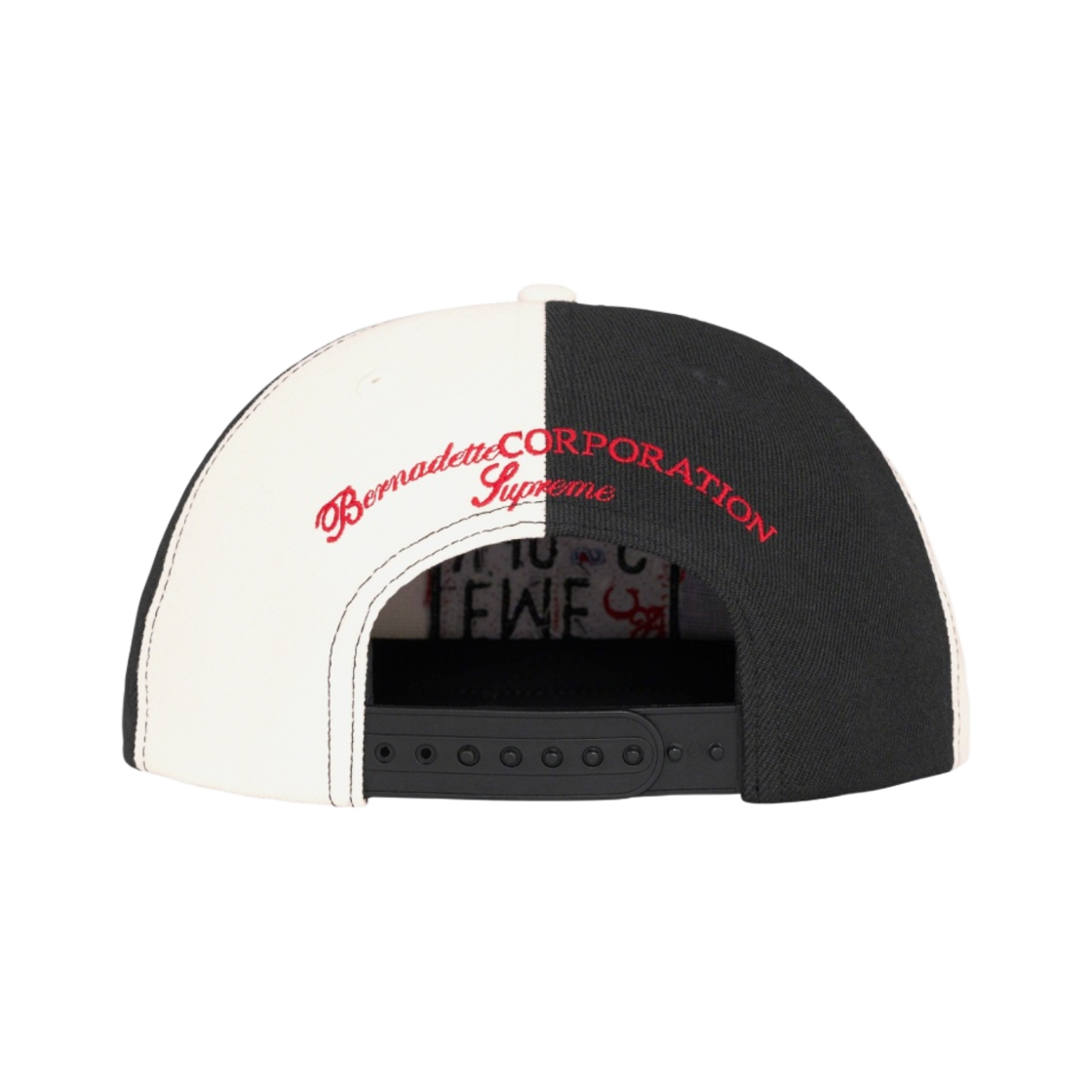 슈프림 x 베르나데트 코퍼레이션 6-패널 캡 블랙 - 23SS(Supreme x Bernadette Corporation 6-Panel Black - 23SS) - 2