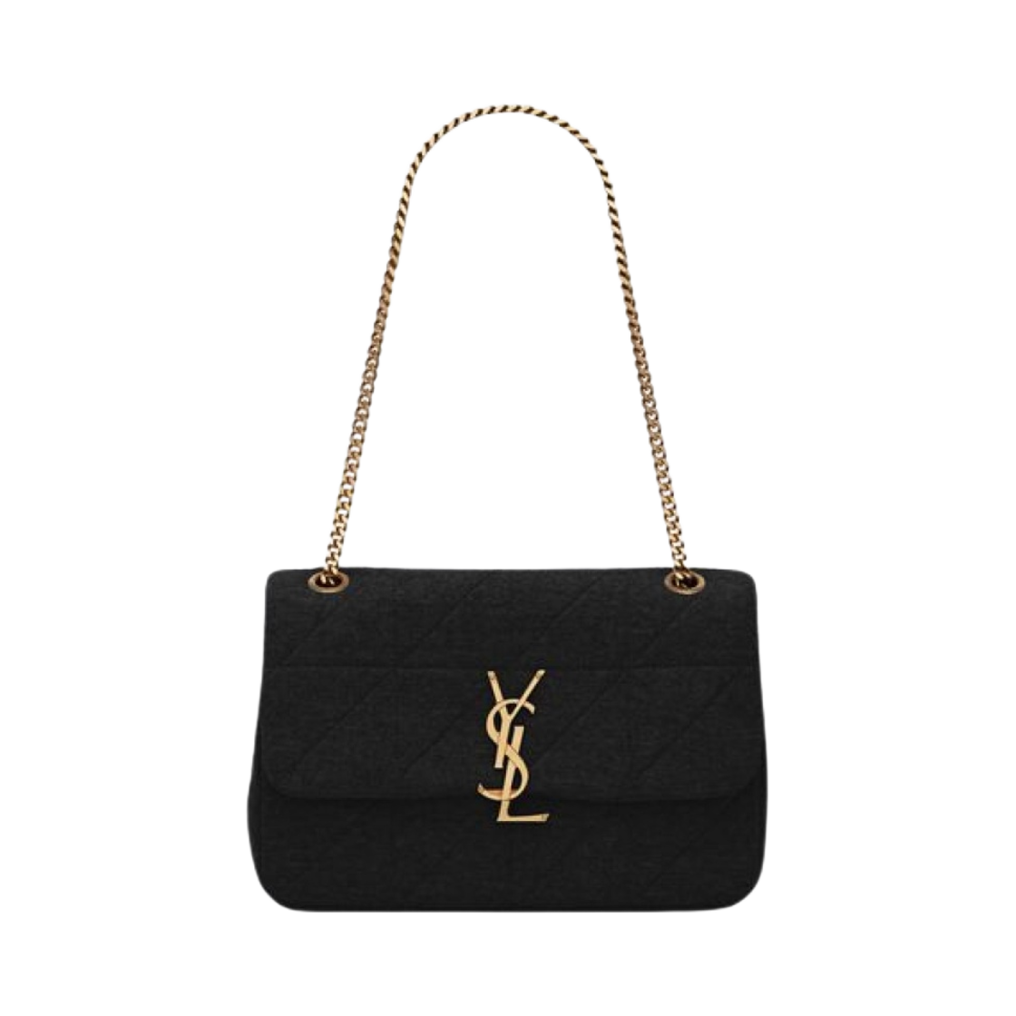생로랑 제이미 미디움 저지 블랙(Saint Laurent Jamie Medium In Jersey Black) - 1