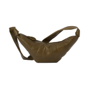 Lemaire Medium Croissant Bag Soft Nappa Leather Dark Olive