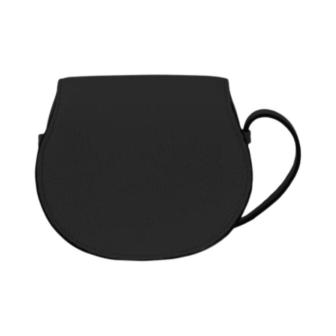 끌로에 마르씨 나노 새들백 블랙(Chloe Marcie Nano Saddle Bag Black) - 2