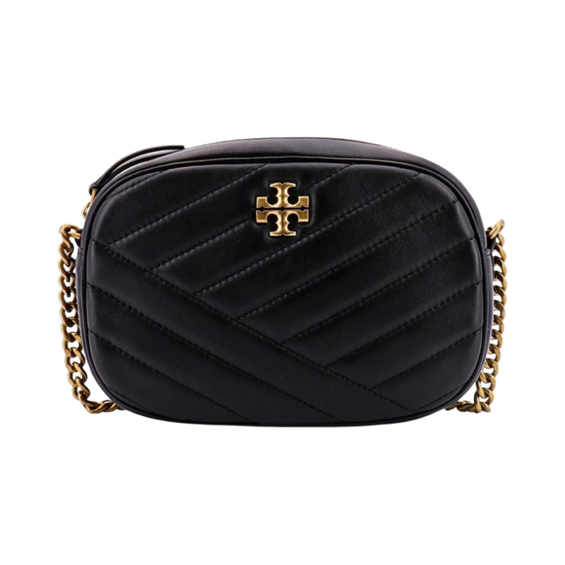 토리버치 키라 쉐브론 카메라백 블랙(Tory Burch Kira Chevron Camera Bag Black)