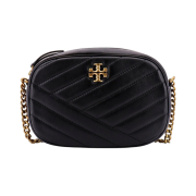 Tory Burch Kira Chevron Camera Bag Black
