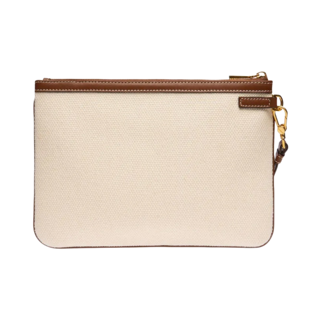 발리 세르테 패브릭 클러치 내츄럴 브라운(Bally Certhe Fabric Clutch Natural Brown) - 2