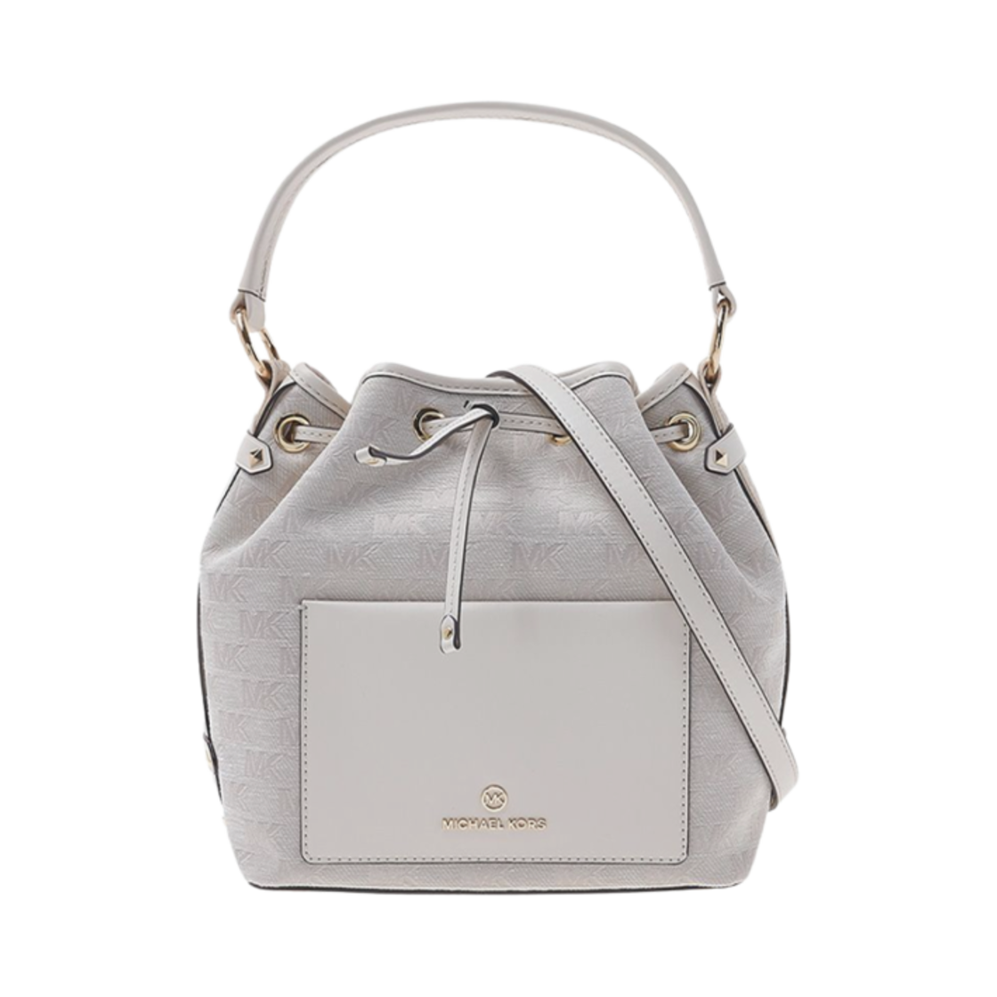 30S3G5VM2J270 Michael Kors Smith Bucket Bag Off White