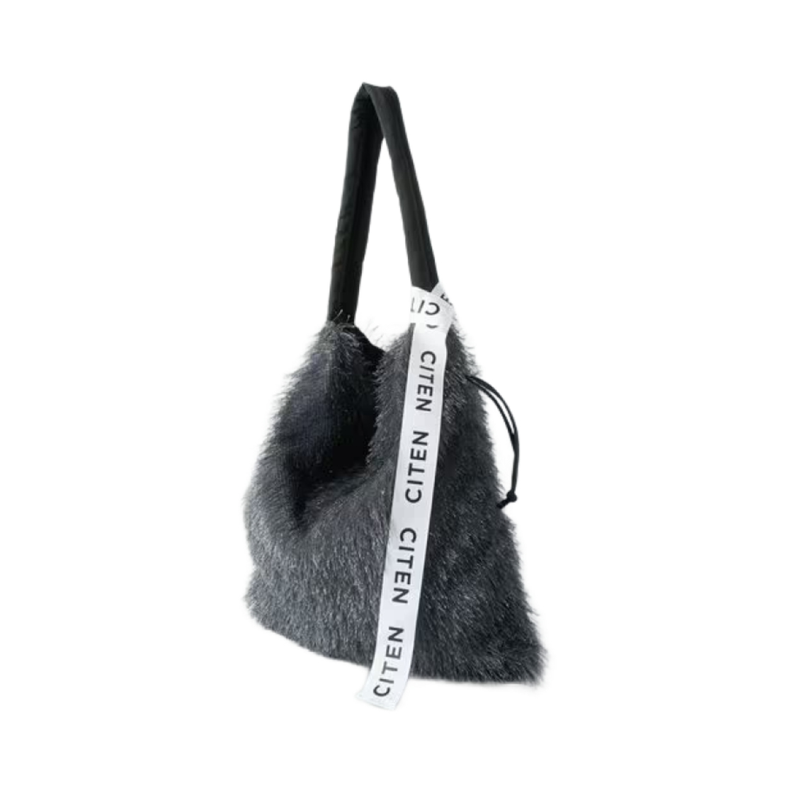 시텐 라이트 프린지 킨챠쿠 토트 블랙(Citen Light Fringe Kinchak Tote Black) - 2