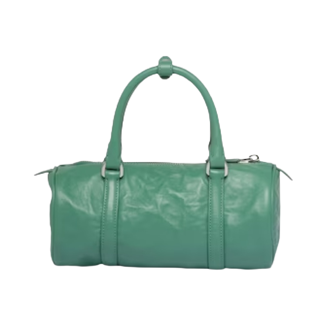 프라다 앤티크 나파 레더 핸드백 세이지 그린(Prada Antique Nappa Leather Handbag Sage Green) - 2