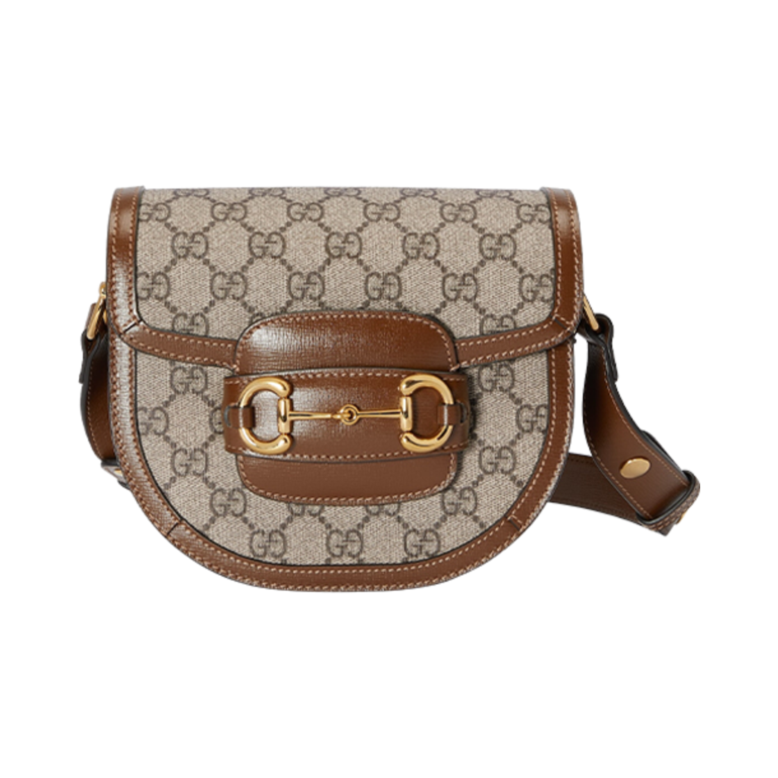 구찌 홀스빗 1955 미니 라운디드 백 GG 슈프림(Gucci Horsebit 1955 Mini Rounded Bag GG Supreme) - 1