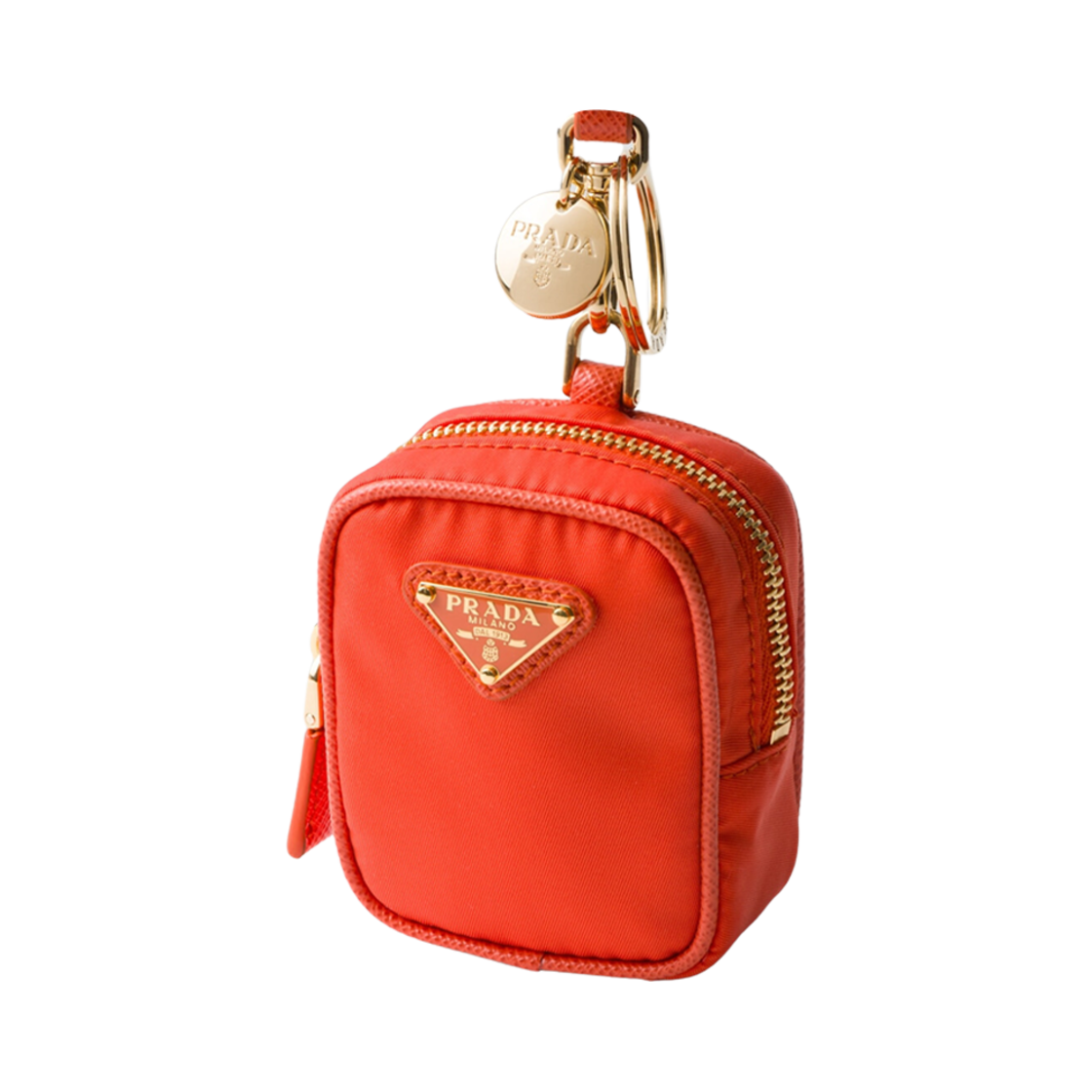 프라다 리에디션 1978 리나일론 미니 파우치 오렌지(Prada Re-Edition 1978 Re-Nylon Mini-Pouch Orange) - 2