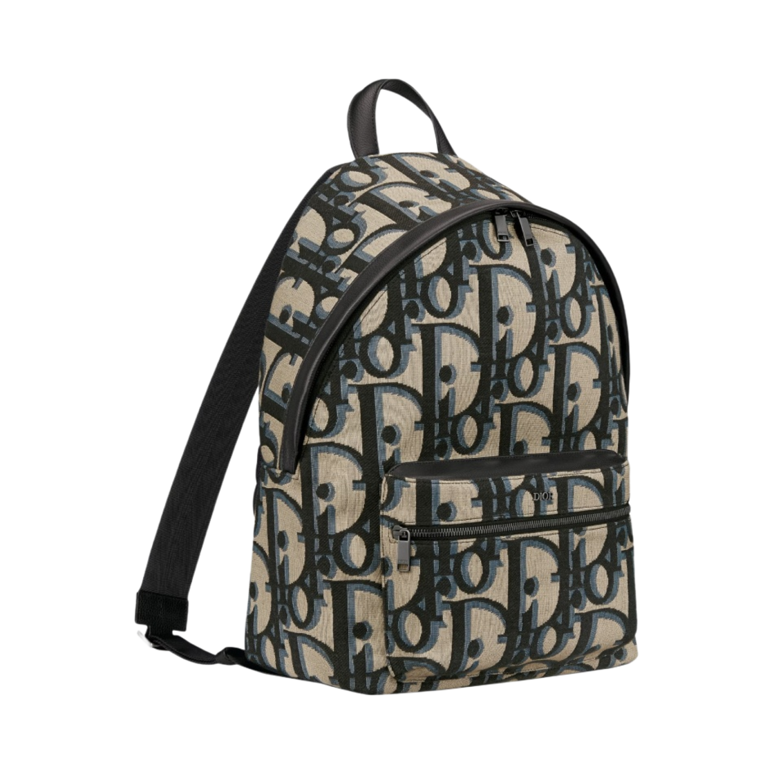 디올 맥시 오블리크 자카드 라이더 백팩 베이지 블랙(Dior Maxi Oblique Jacquard Rider Backpack Beige Black) - 2