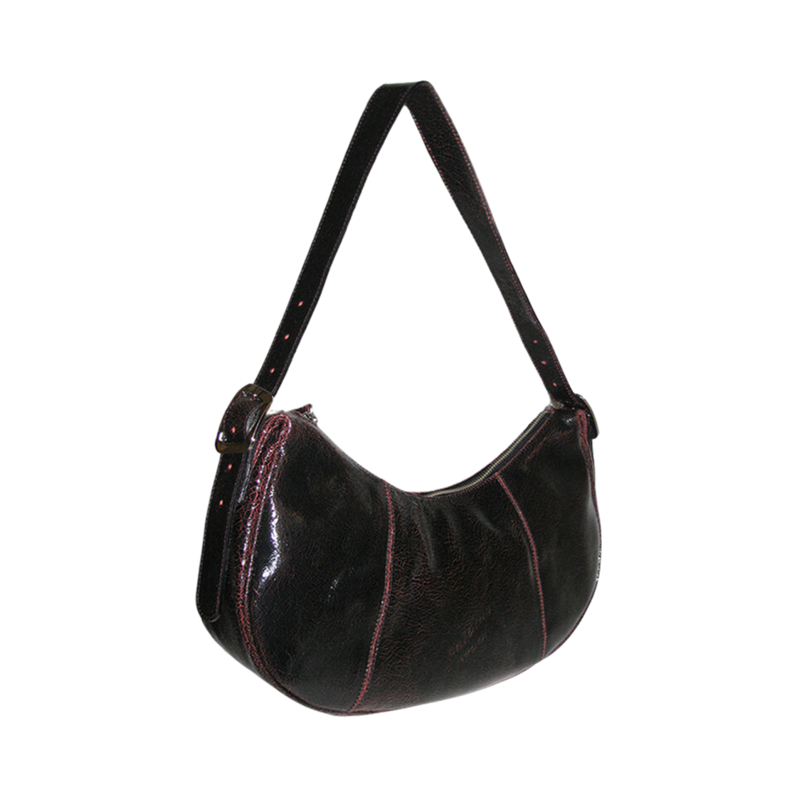 팔로마울 빅 빈 엠보스드 로고 핸드백 블랙(Paloma Wool Big Bean Embossed Logo Handbag Black)