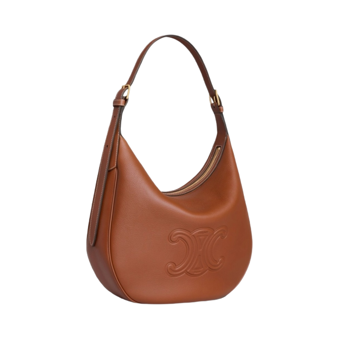 셀린느 헬로이즈 퀴르 트리옹프 백 서플 카프스킨 탄(Celine Heloise Cuir Triomphe Bag in Supple Calfskin Tan) - 2