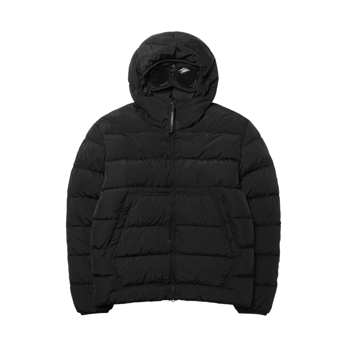17CMOW079A005904G999 C.P. Company Chrome-R Goggle Down Jacket Black - 24FW