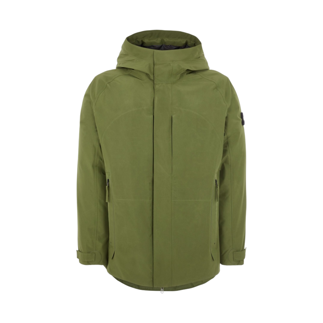 스톤 아일랜드 41926 3L 고어텍스 후드 다운 자켓 올리브 그린 22FW