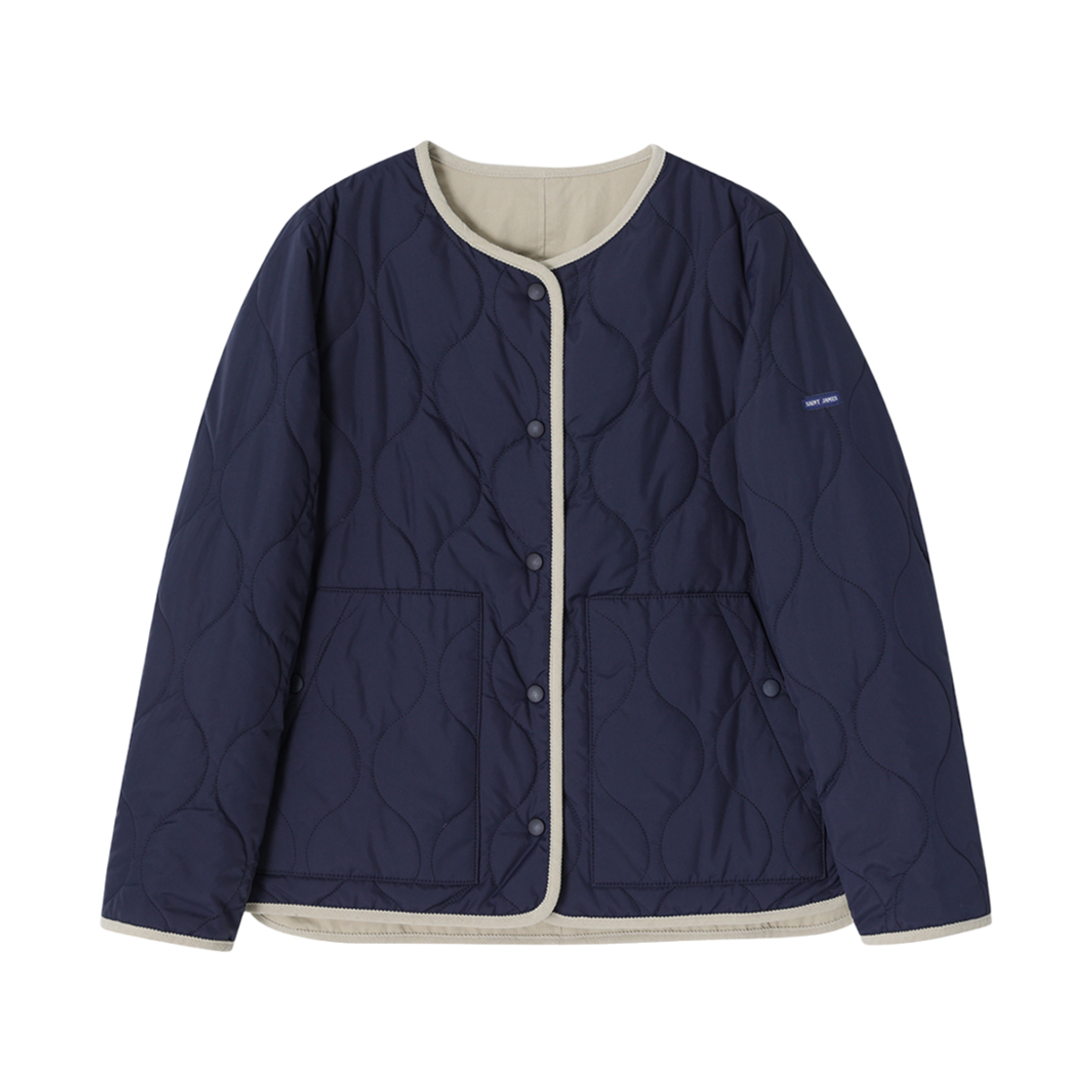 ASJF251KR06-NVY Saint James Diamant II Navy/Cream Beige