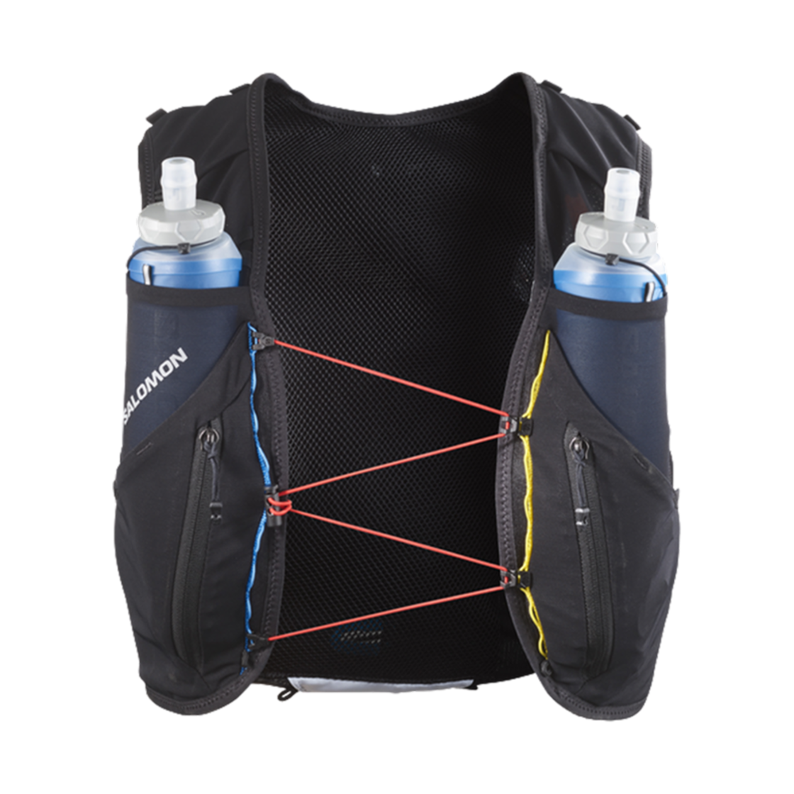 살로몬 어드밴스드 스킨 12 세트 블랙 화이트(Salomon Advanced Skin 12 Set Black White)
