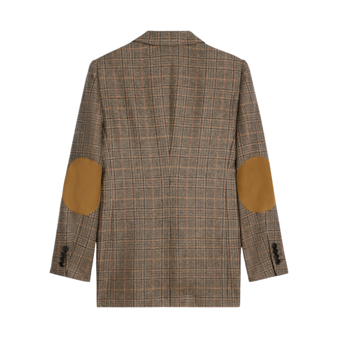 関税込 CELINE | VICTOIRE MAC IN PRINCE OF WALES WOOL Victoire mac in Prince of Wales wool - BEIGE/SAUGE/MARRON