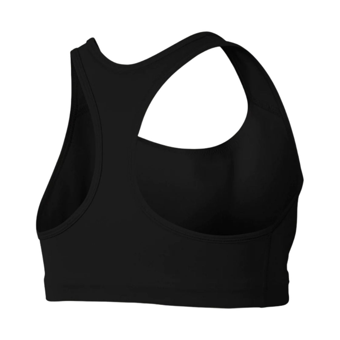 (W) 나이키 스우시 패드 스포츠 브라 블랙 - US/EU((W) Nike Swoosh Pad Sports Bra Black - US/EU) - 2