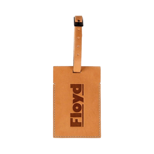 FLOYD061 Floyd Luggage Tag Natural