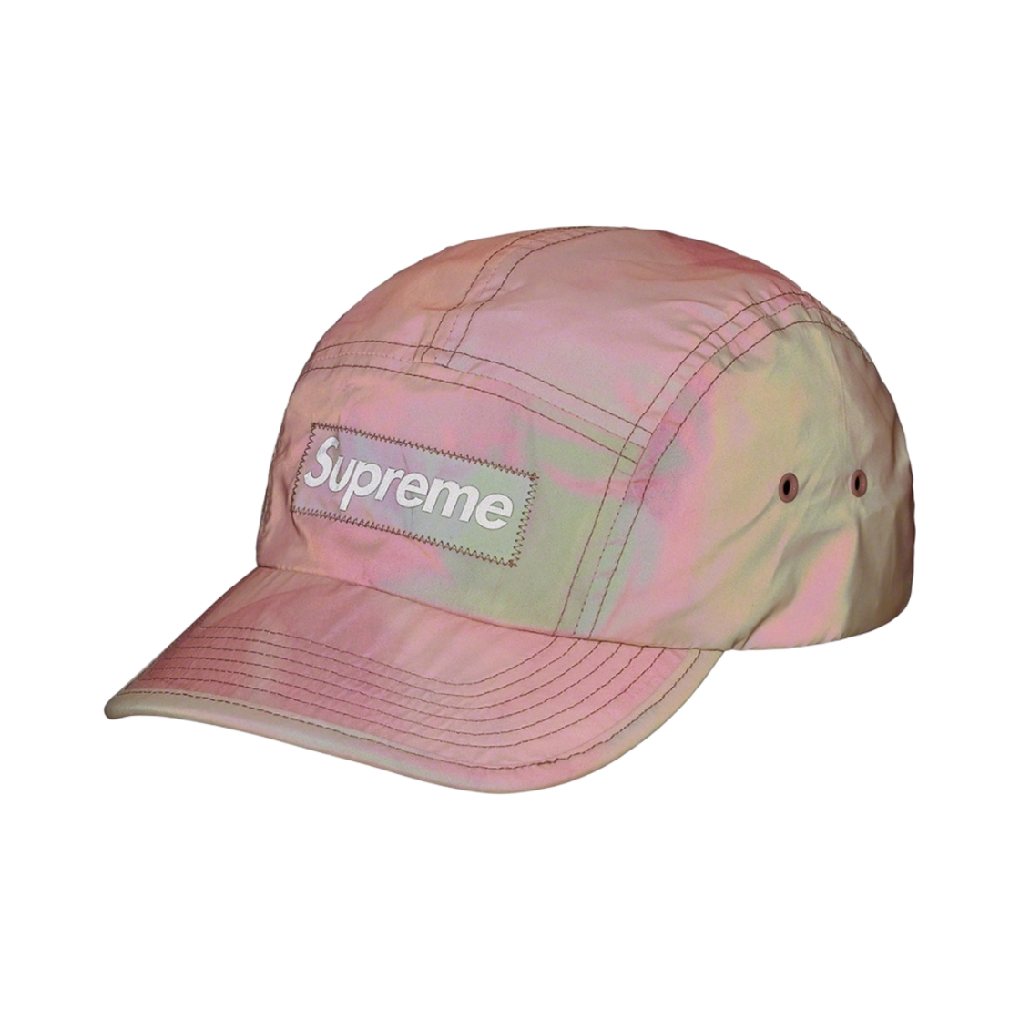슈프림 리플렉티브 다이드 캠프캡 마젠타 - 21SS(Supreme Reflective Dyed Camp Cap Magenta - 21SS) - 2