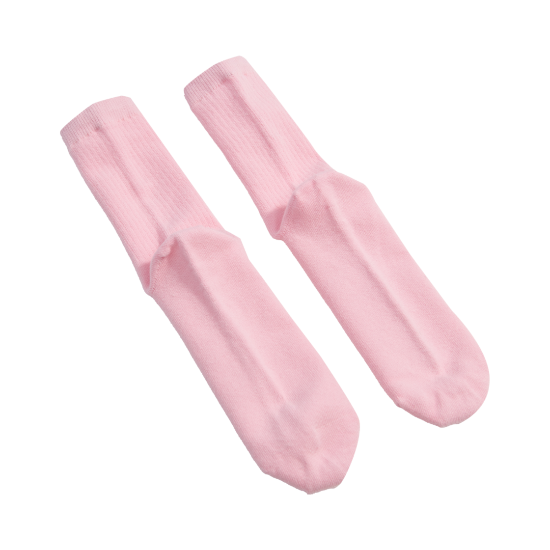 리투 슬림 플랫 크루 삭스 라이트 핑크(LI2 Slim Flat Crew Socks Light Pink) - 1