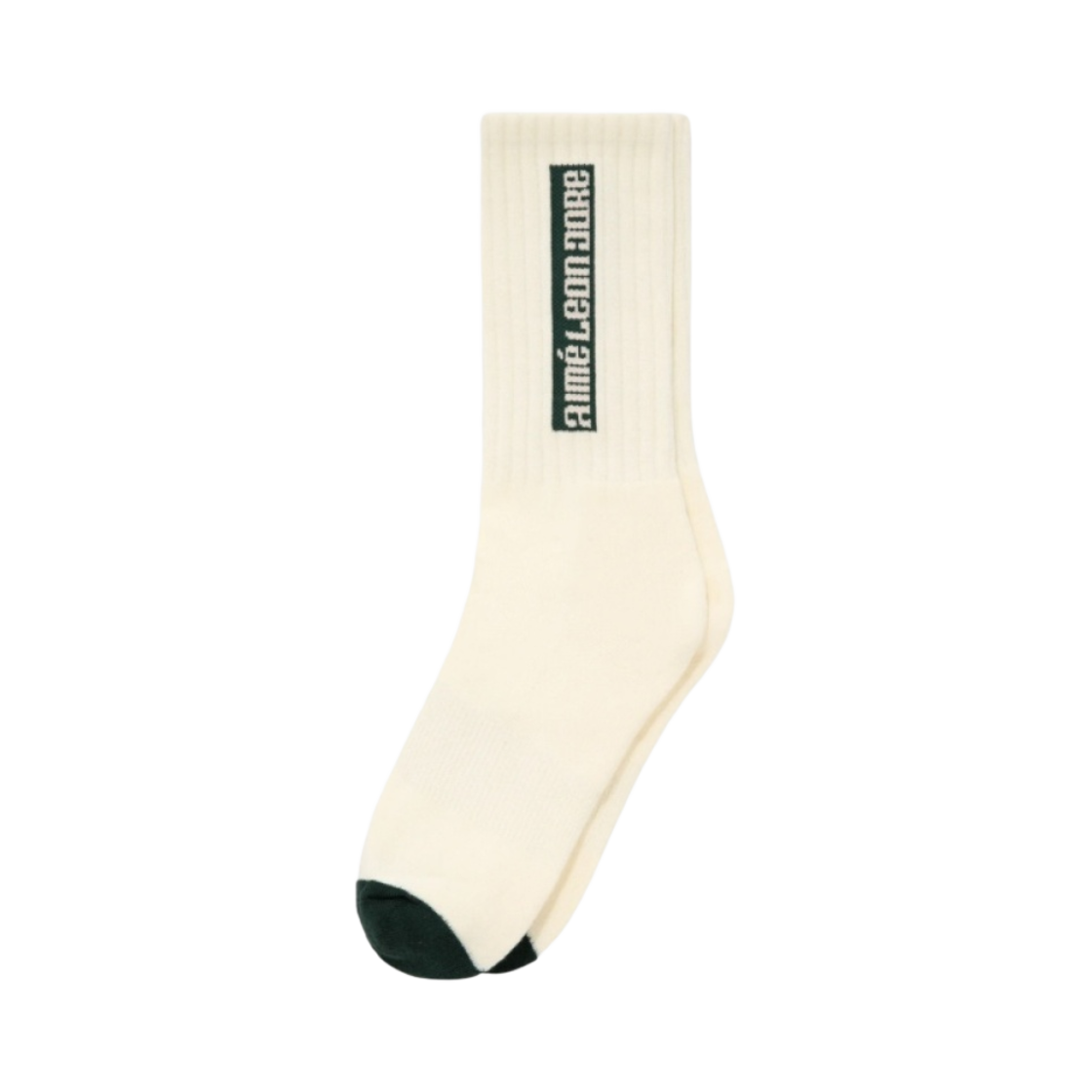 에메 레온 도르 x 뉴발란스 컬러블록 삭스 화이트 그린(Aime Leon Dore x New Balance Colorblock Sock White Green) - 1