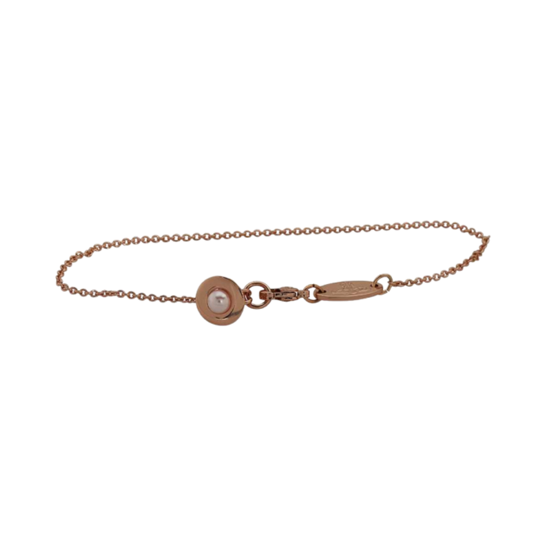 비비안 웨스트우드 라일라 브레이슬릿 핑크 골드(Vivienne Westwood Layla Bracelet Pink Gold) - 1
