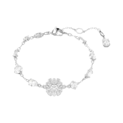 (W) Swarovski Idyllia Bracelet White Rhodium Plated