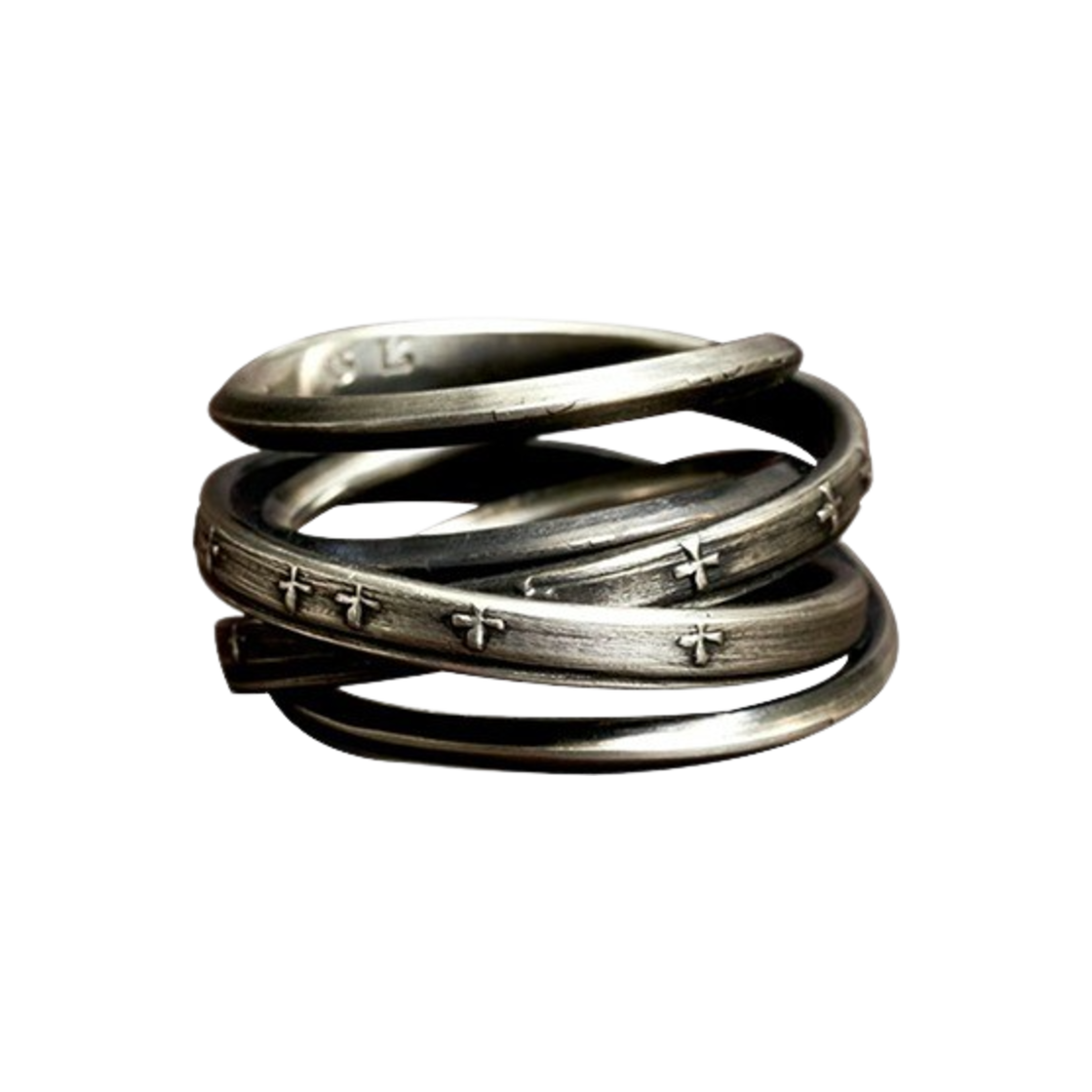 KM4DJERWM09SV Werkstatt:Munchen Ring Wound Unite Sterling Silver - 24FW