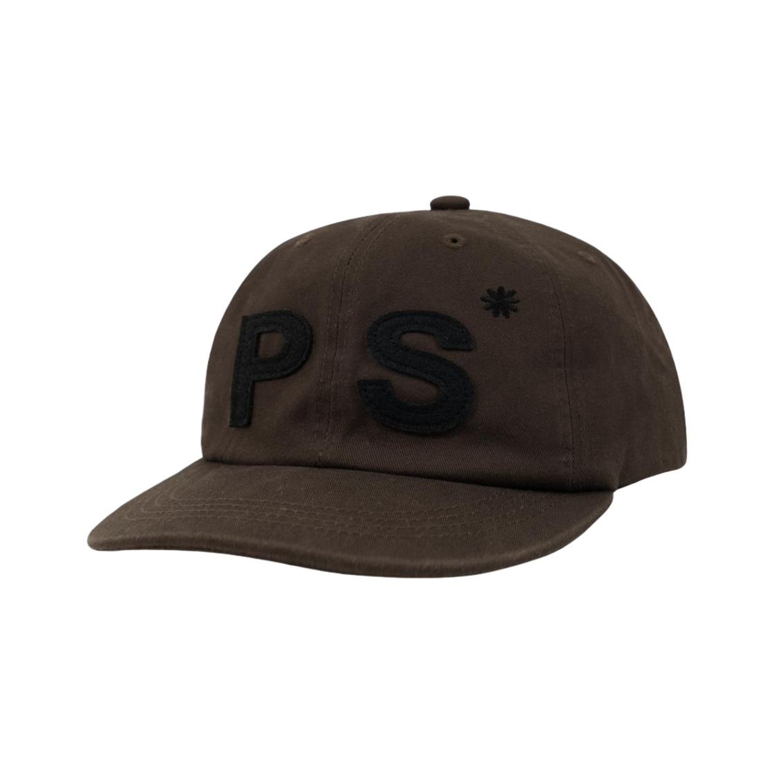 PS24FWHW01BR POTS PS Logo 6panel Cap Brown