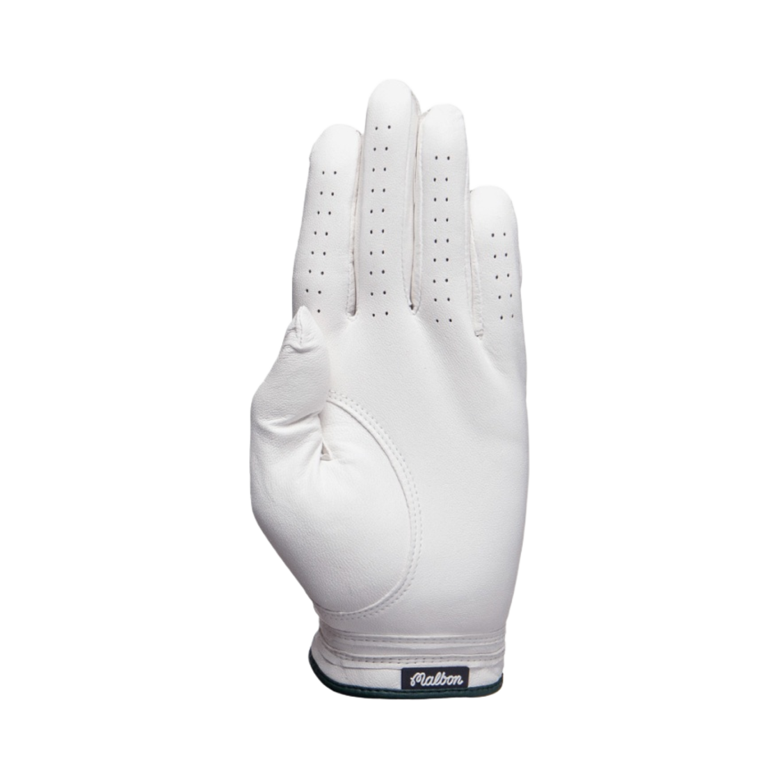 말본 골프 버킷 레더 글러브 화이트(Malbon Golf Buckets Leather Glove White) - 2