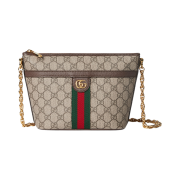 Gucci Ophidia GG Mini Shoulder Bag Beige Ebony GG Supreme