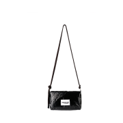 MACNI Glossy String Cross Bag Black