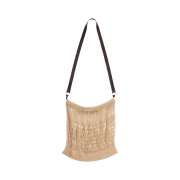 Lemaire Nylon Net Large Crossbody Filt Net Shopping Bag Light Beige