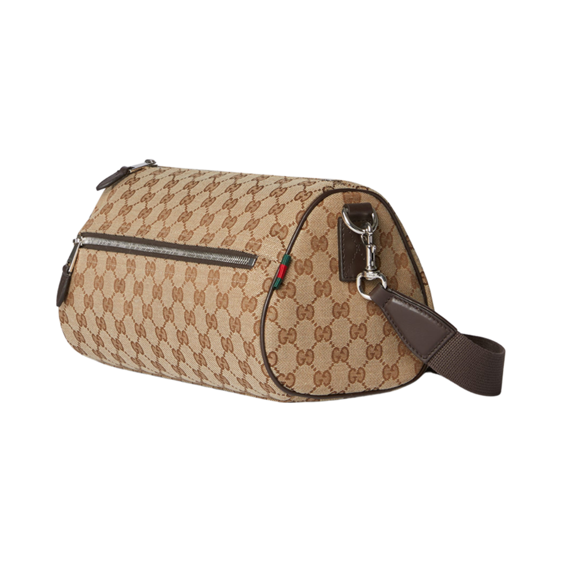 구찌 GG 캔버스 스몰 보스턴 백 베이지 다크 브라운(Gucci GG Canvas Small Boston Bag Beige Dark Brown) - 2