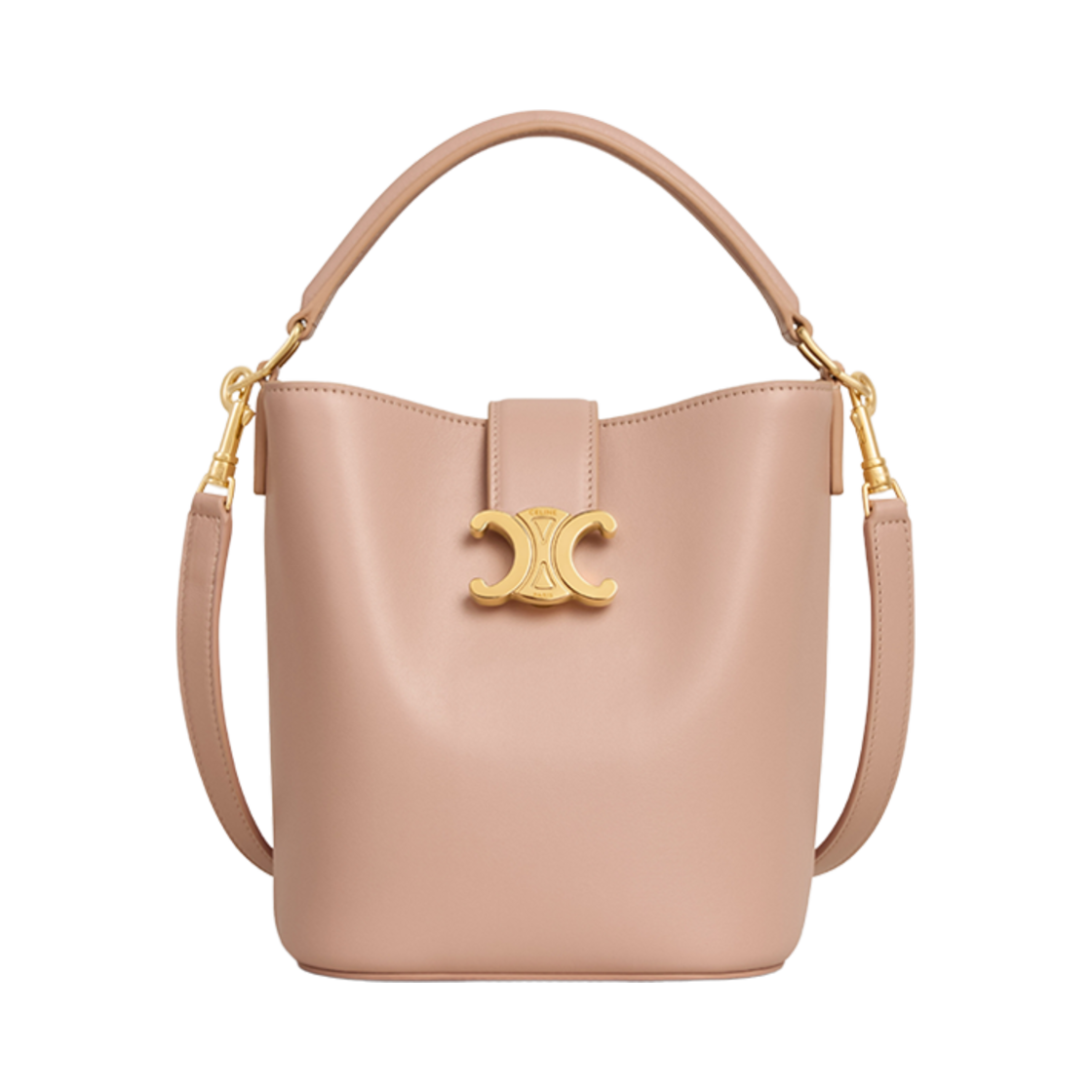 셀린느 스몰 버킷 루이즈 스무스 카프스킨 소프트 피치(Celine Small Bucket Louise in Smooth Calfskin Soft Peach) - 1