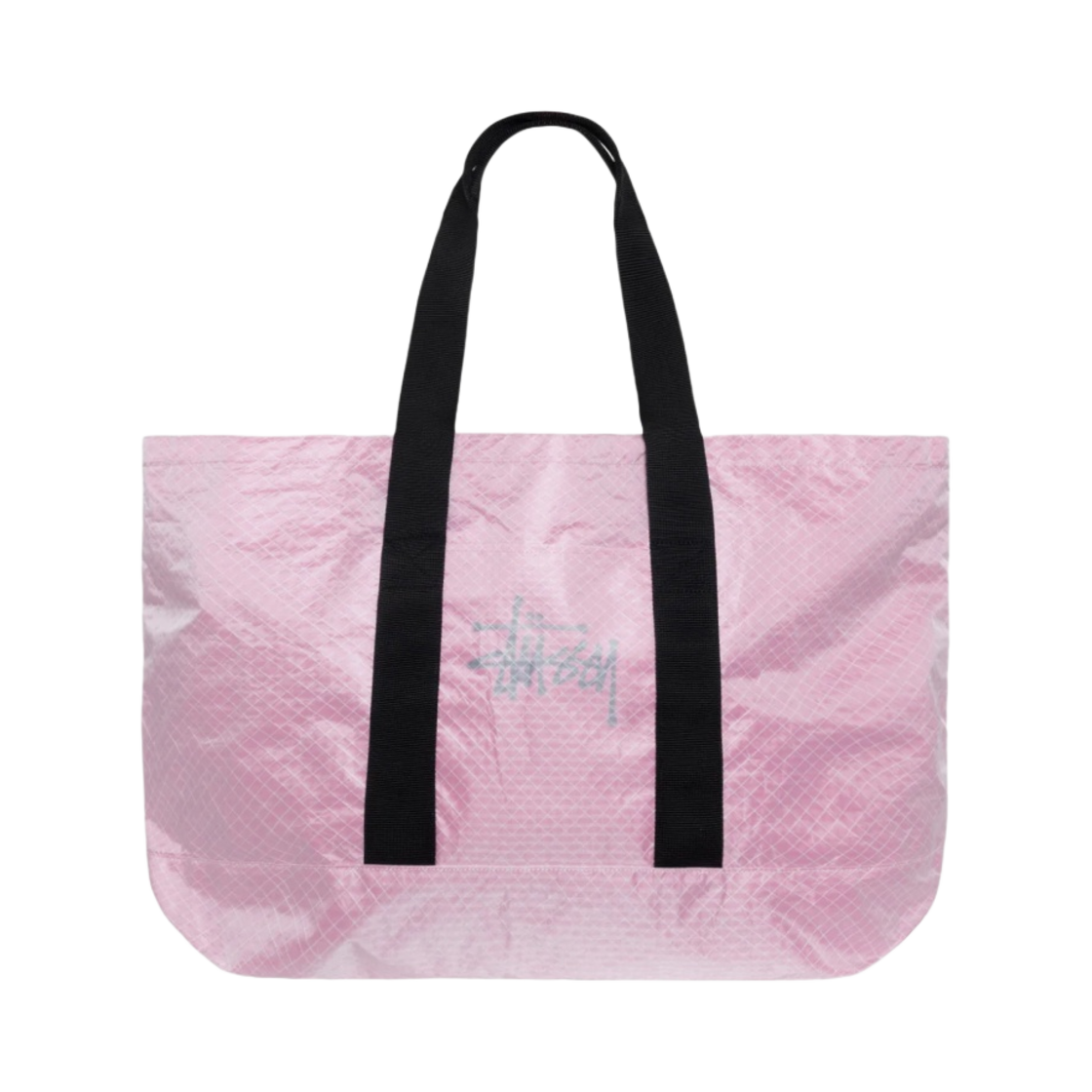 스투시 립스탑 오버레이 엑스트라 라지 토트백 핫 핑크(Stussy Ripstop Overlay Extra Large Tote Bag Hot pink)
