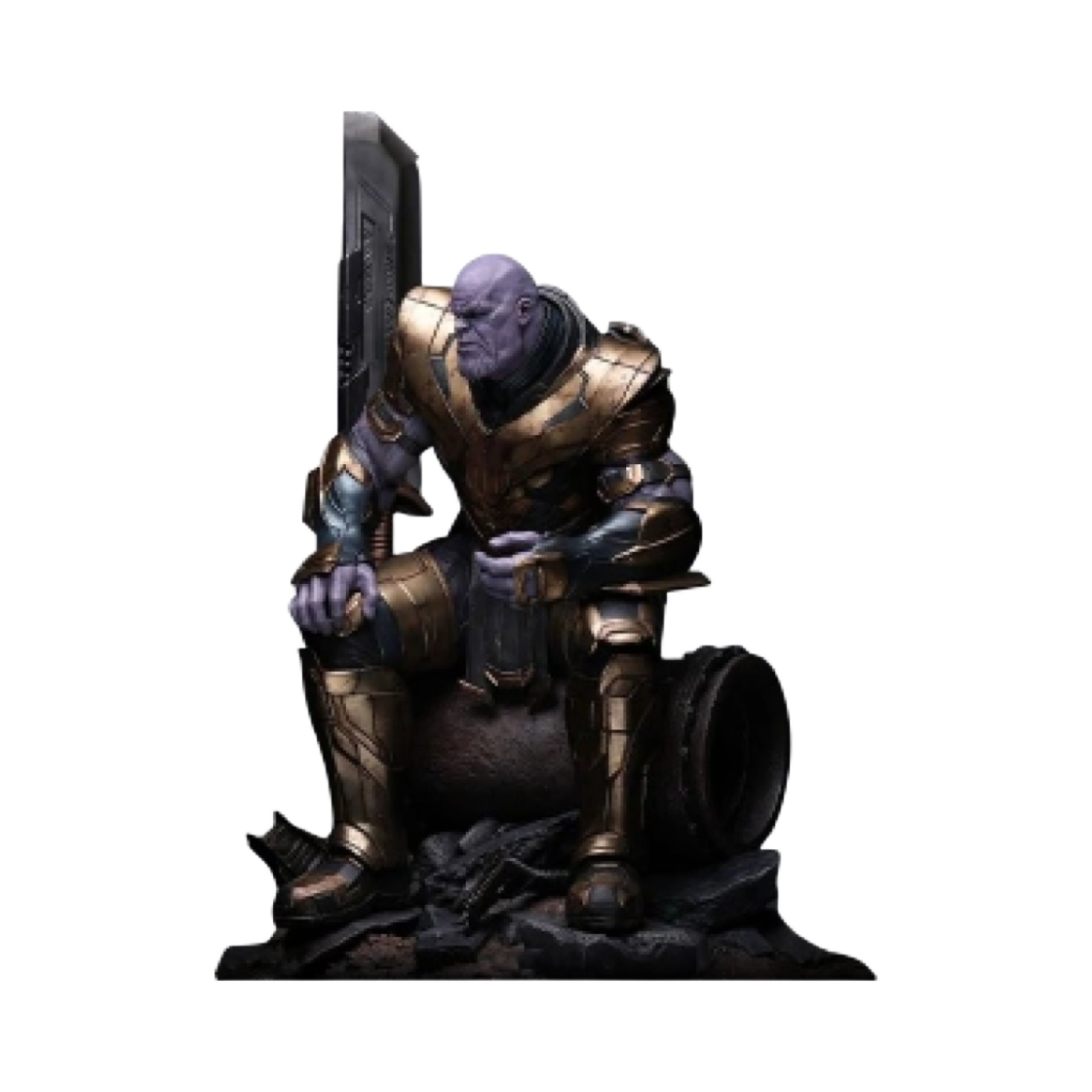 퀸 스튜디오 타노스 엔드게임 1:4 스태츄 (레귤러 에디션)(Queen Studios Thanos Endgame 1:4 Statue (Regular Edition))