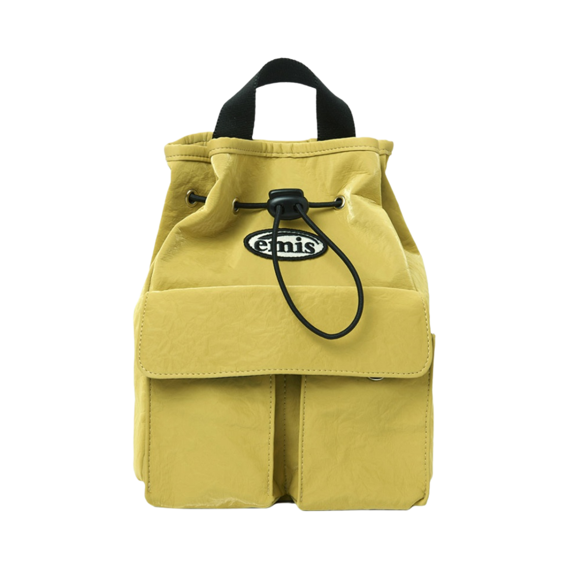 - Emis Mini Wappen Pocket Backpack Mustard