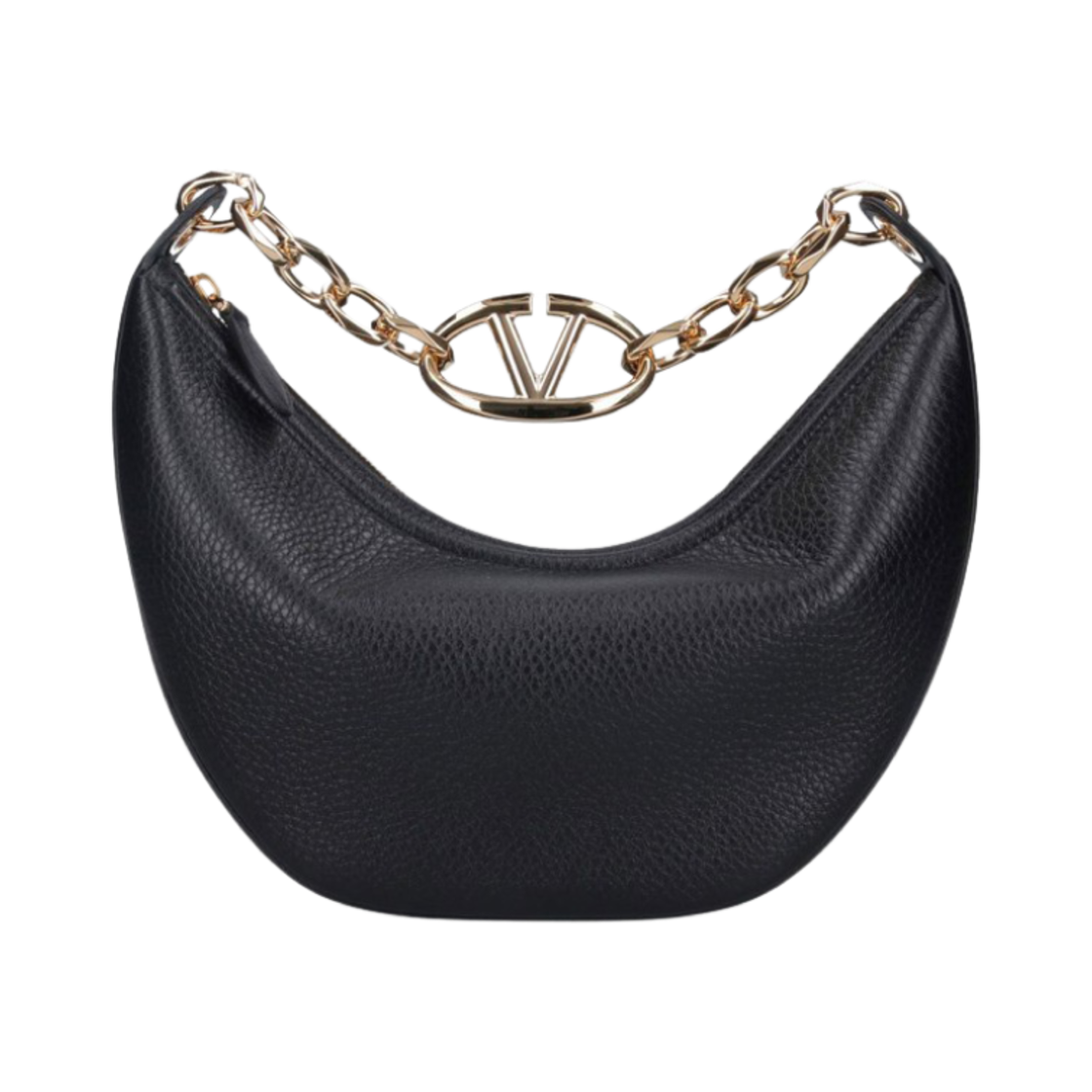 발렌티노 브이로고 스몰 호보백 블랙(Valentino Vlogo Small Hobo Bag Black) - 1