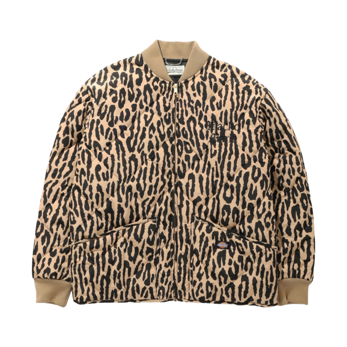 와코 마리아 x 디키즈 퀼티드 자켓 레오파드(Wacko Maria x Dickies Quilted Jacket Leopard)