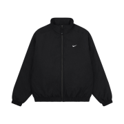 Nike NRG Solo Swoosh Satin Bomber Jacket Black - Asia