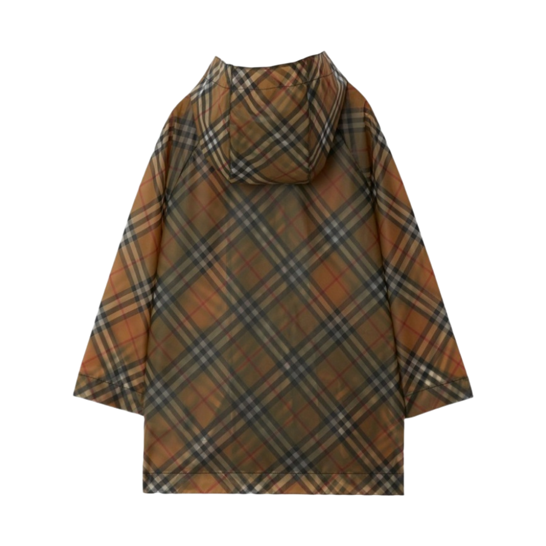 (키즈) 버버리 체크 파카 아카이브 베이지((Kids) Burberry Check Parka Archive Beige) - 2
