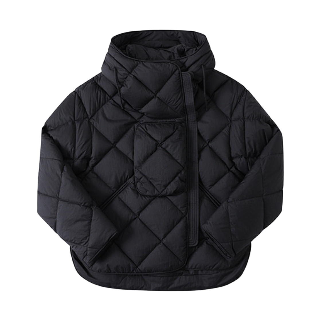 (W) 옌키 옌키 아티 자켓 마이크로 블랙((W) Ienki Ienki Atti Jacket Micro Black)