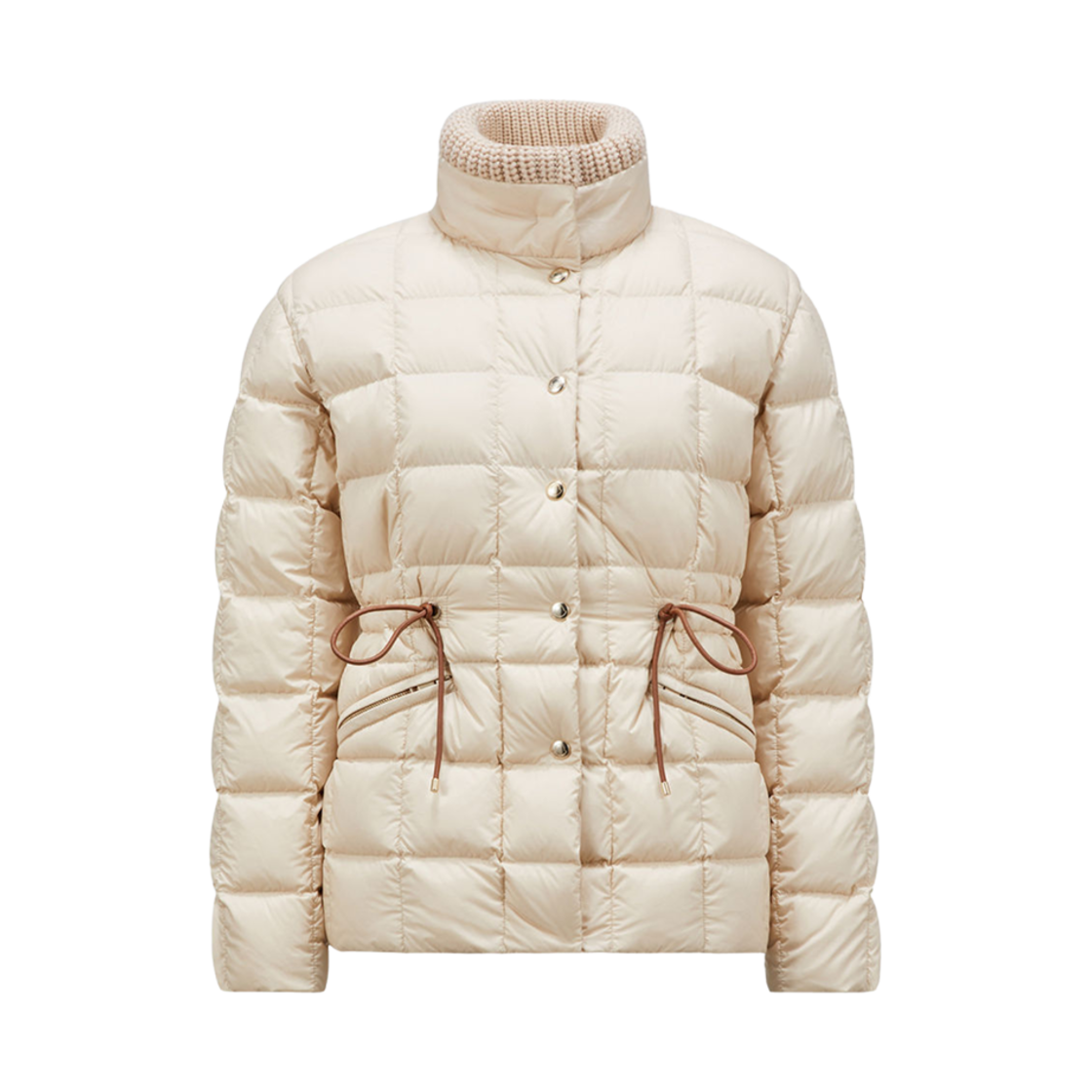 (W) 몽클레르 안티고네 숏 다운 자켓 베이지 - 24FW((W) Moncler Antigone Short Down Jacket Beige - 24FW) - 1