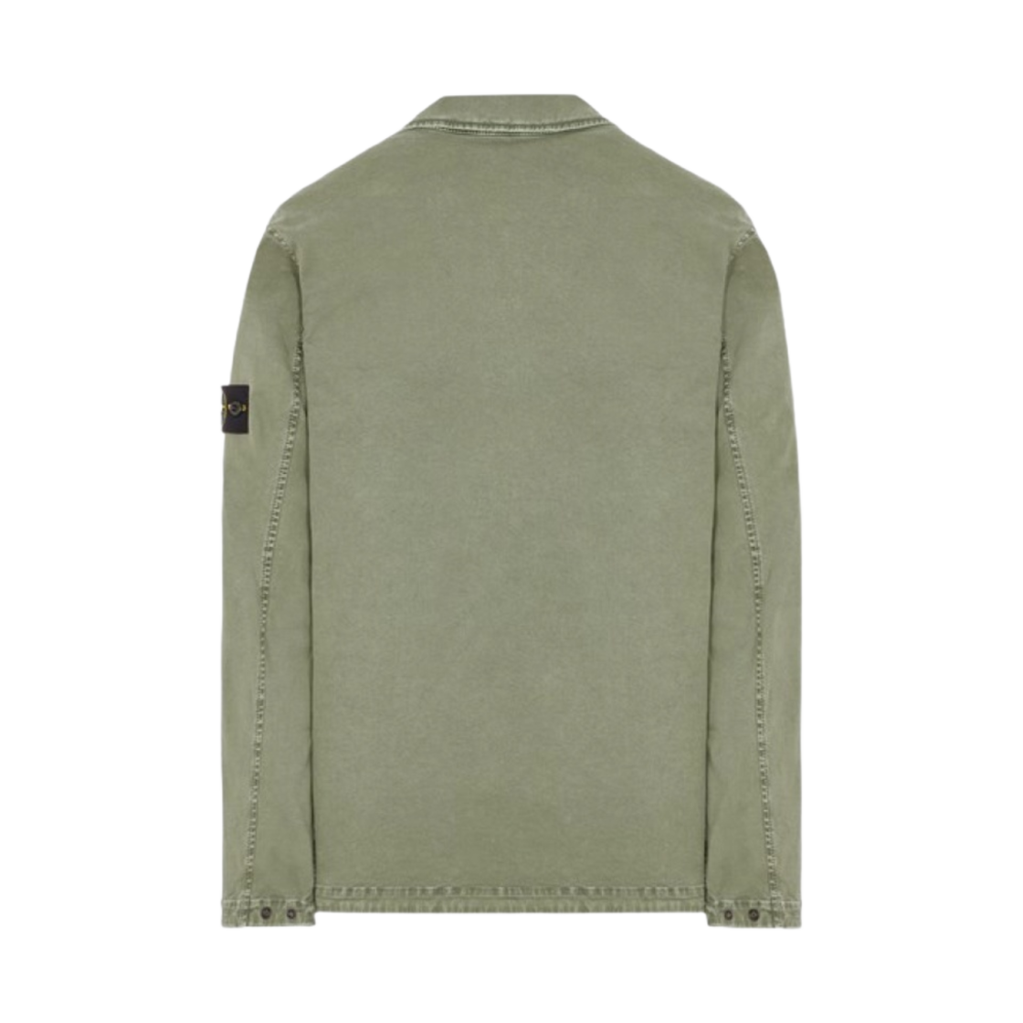 스톤 아일랜드 10304 가먼트 다이드 스트레치 코튼 오버셔츠 세이지 그린 - 23SS(Stone Island 10304 Garment Dyed Stretch Cotton Overshirt Sage Green - 23SS) - 2