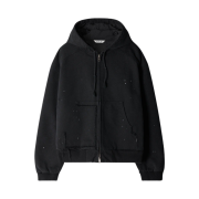 [더블적립] ETCE Vintage Work Hood Jacket Black