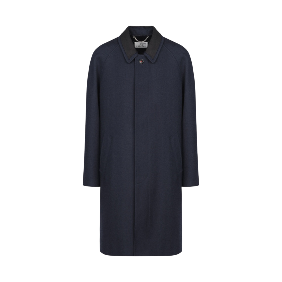 (W) 메종 마르지엘라 데코티크 코트 네이비((W) Maison Margiela Decortique Coat Navy)