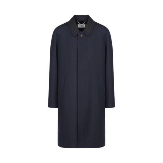 SI0AA0003S54959511 (W) Maison Margiela Decortique Coat Navy